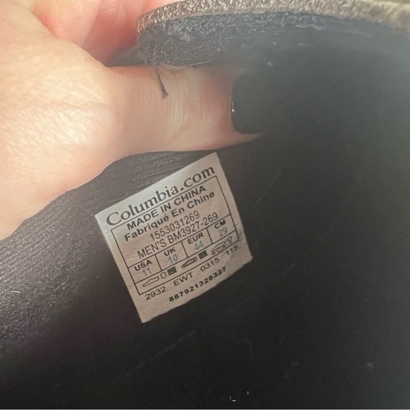 Columbia Techlite Omni Grip Tan/Brown Suede Casual Slip On Moc Shoes Size 11 - Picture 8 of 9